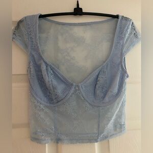 Garage Lace Crop Top